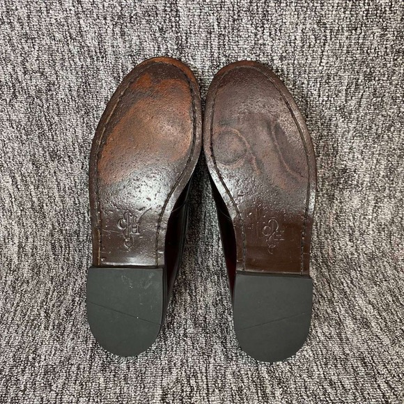 Cole Haan Pinch Tassel Kiltie Loafers Mens 10 D Burgundy Leather Dress Shoes main image 11